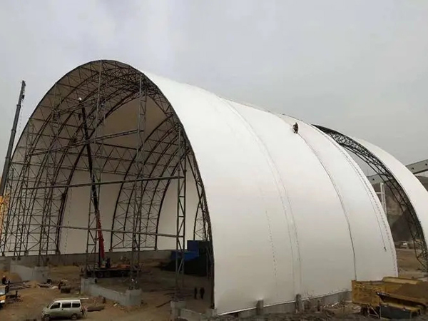膜结构煤棚