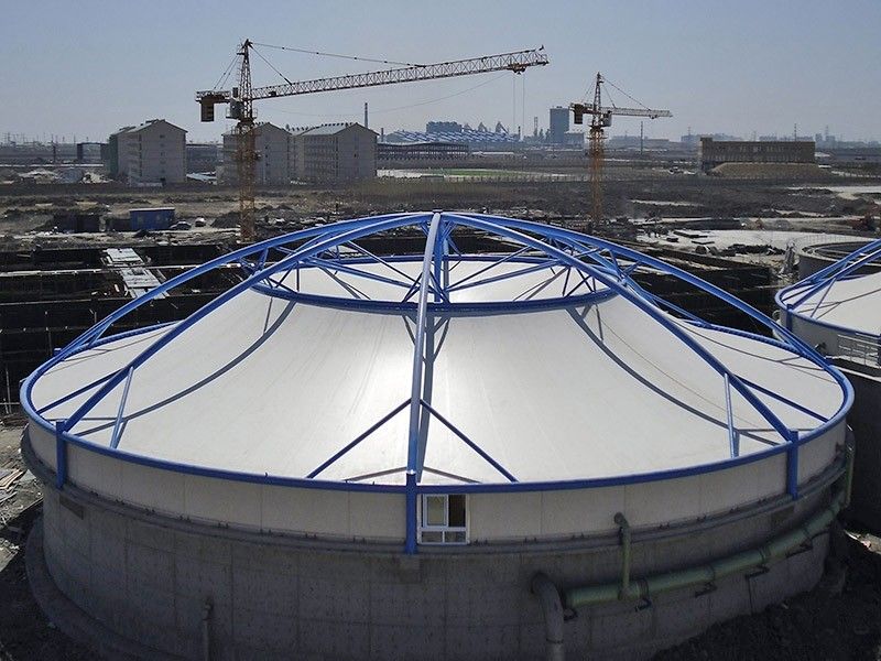 反吊模污水池加盖