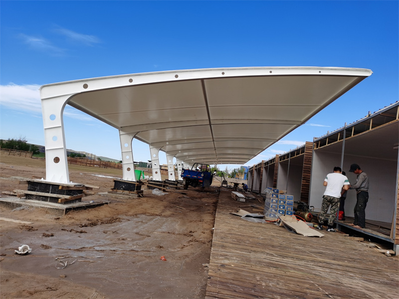 膜结构车棚